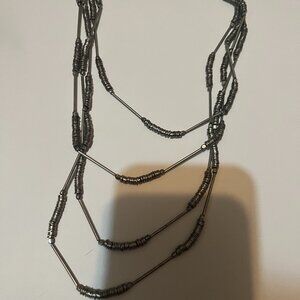 Dillards barnd 4 strand look necklace up to 20 inch